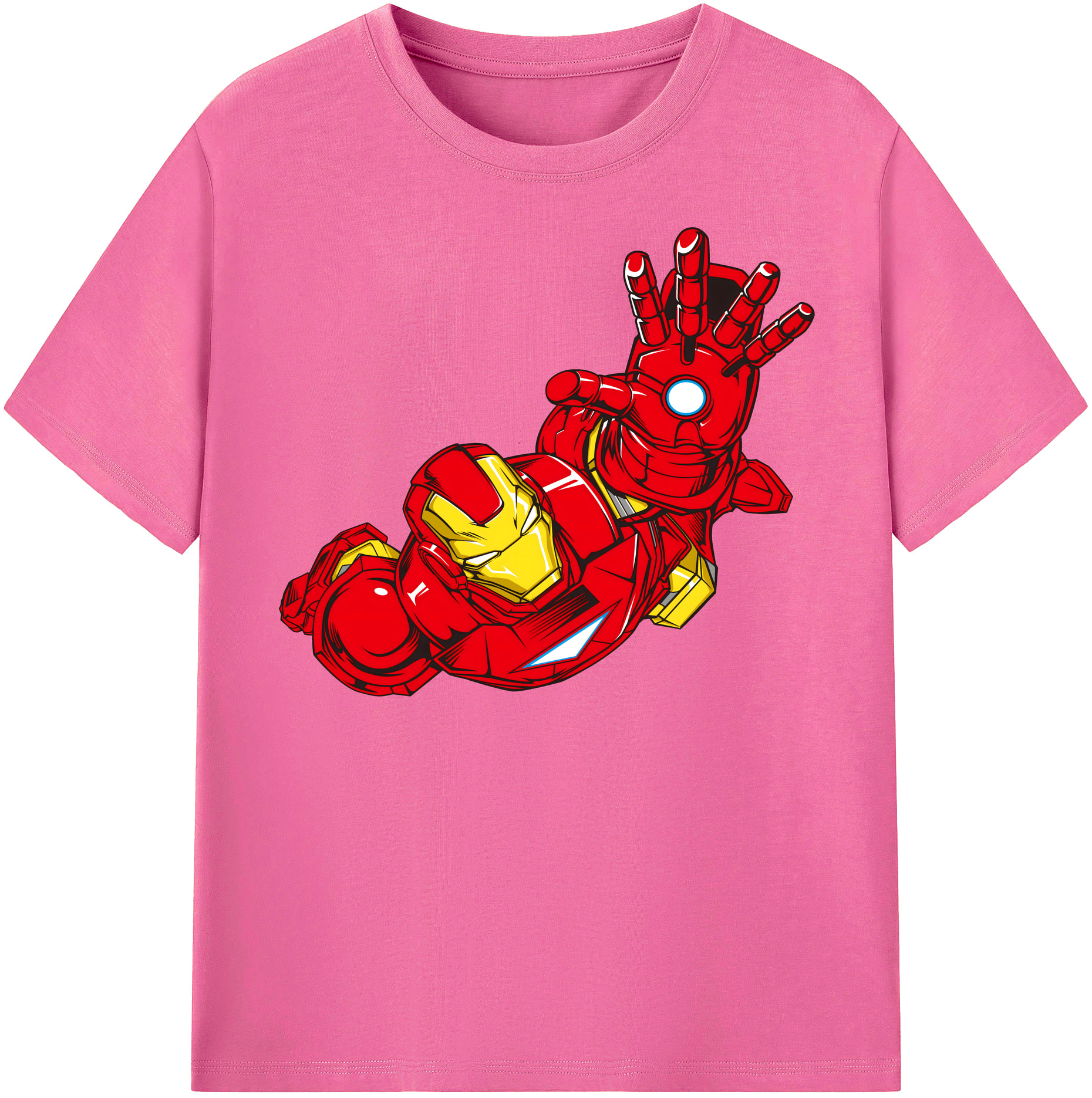 （画像用） アベンジャーズ The Avengers レディースカジュアルプリントTシャツ（綿100％）